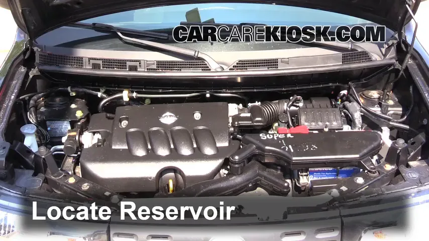 2011 Nissan Cube S 1.8L 4 Cyl. Windshield Washer Fluid